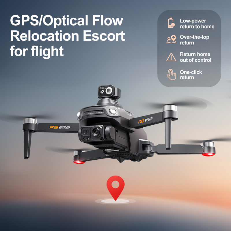 RG800 MAX GPS Drone Profession - Drone Kit With Camera ulasan dan harga