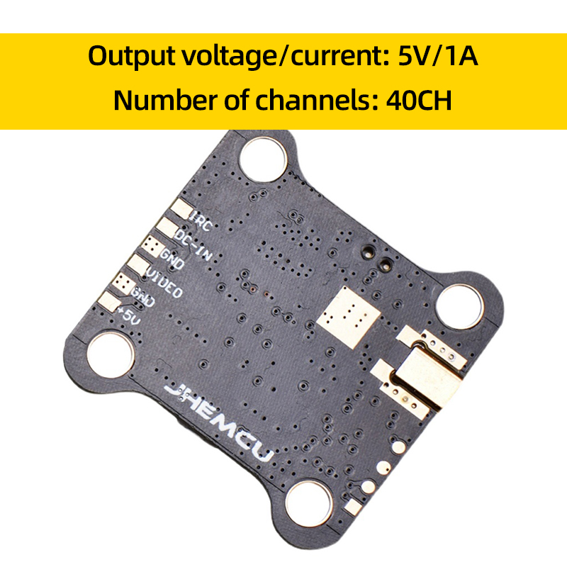 JHEMCU VTX20-600 5.8G 40CH FPV - Drone Kit Long Range ulasan dan harga
