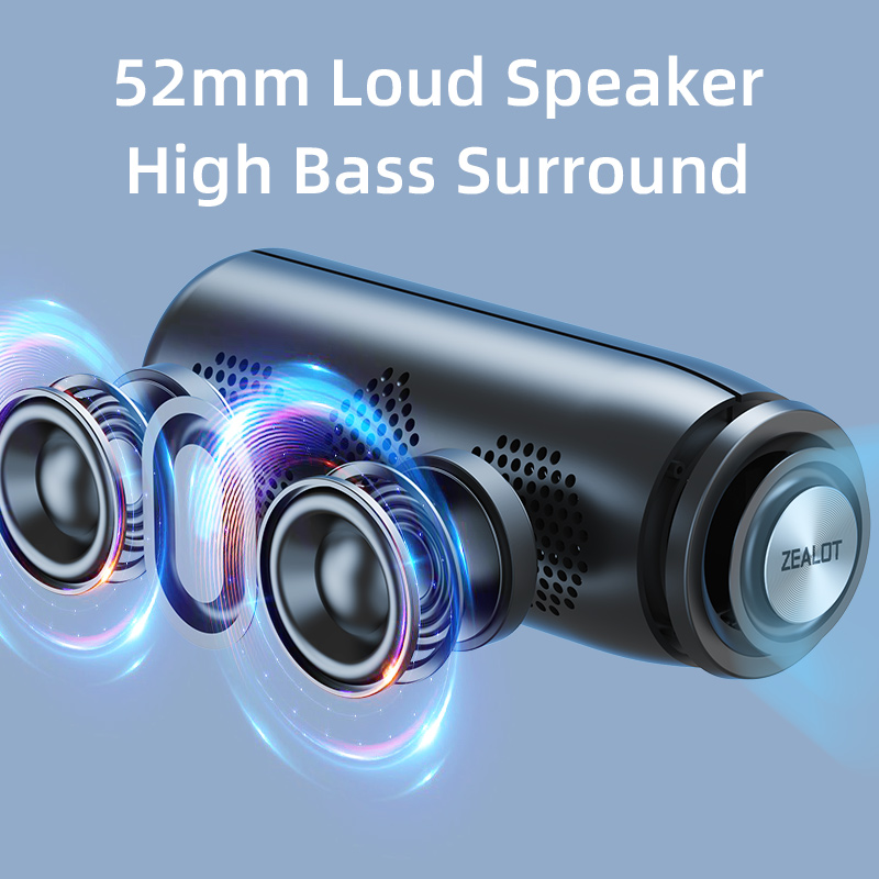 ZEALOT-S51 Portable Bluetooth  - Holy Stone Drone Hs175 ulasan dan harga
