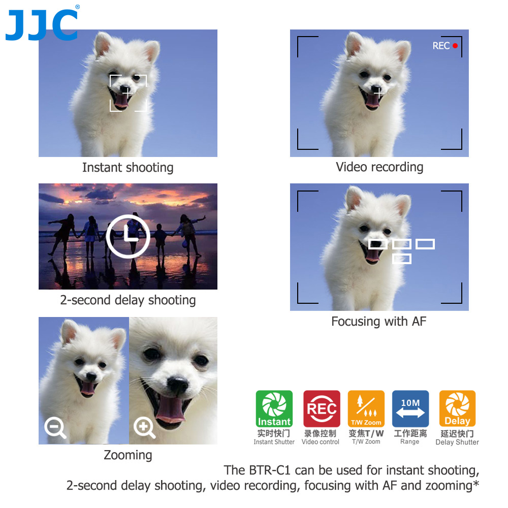 JJC BR-E1 Bluetooth Remote Con - Canon Camera Eos M50 Mark Ii ulasan dan harga