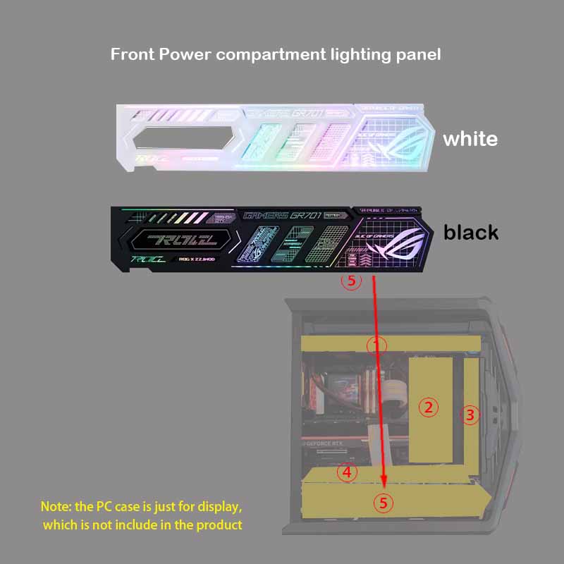 Laser Engraving ARGB Lighting  - Holy Stone Drone Hs440 ulasan dan harga