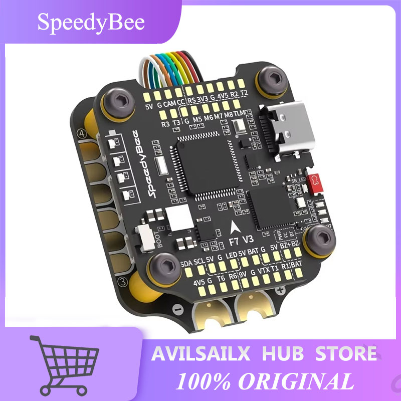 SpeedyBee F7 V3 BL32 50A 30x30 - Betaflight Fc F7 ulasan dan harga