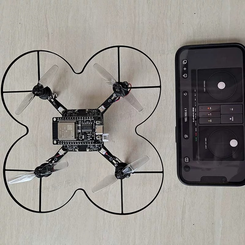 Open‑Source ESP32 Mini Quadcop - Drone Kit Octocopter ulasan dan harga