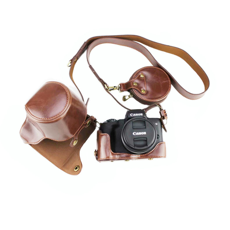 Luxury Camera Video Bag PU Lea - Canon Camera Eos M50 Mark Ii ulasan dan harga