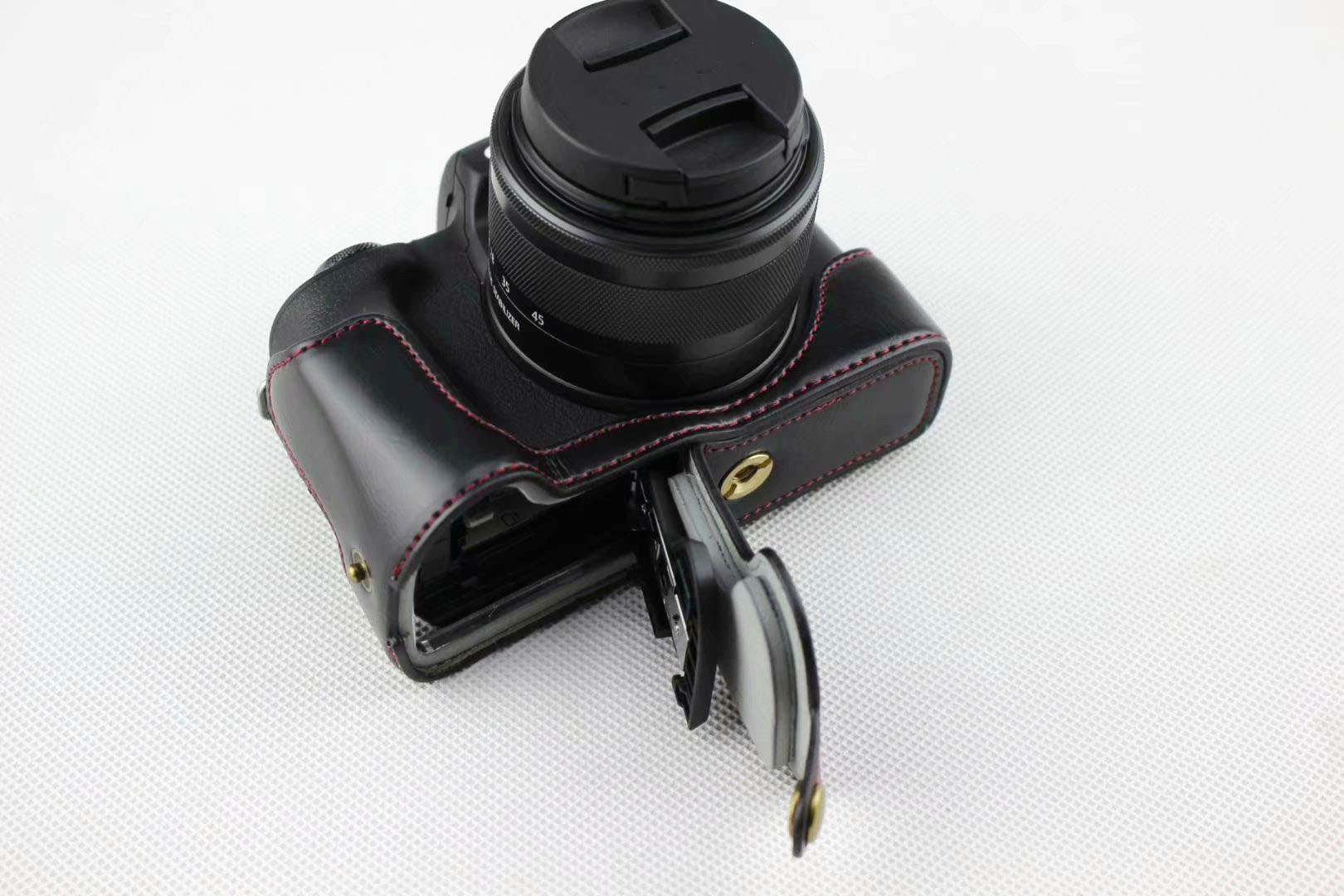 Leather Protect Half Case Grip - Canon Camera Eos M50 Mark Ii ulasan dan harga